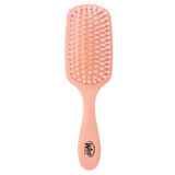 Go Green Treatment and Shine Brush - Brosse à cheveux infusée d'huile de noix de coco, brosse humide