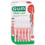 Brosses interdentaires Trav-Ler 0,8 mm, 6 pièces, Sunstar Gum