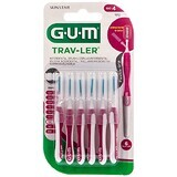 GUM Trav Ler 1612 Scovolino Interdentale 1.4 mm 6 Pezzi