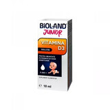 Druppels orale oplossing Vitamine D3 Bioland Junior, 10 ml, Biofarm