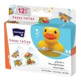 Plasturi pentru copii Happy Tattoo, 12 bucati, Matopat