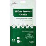 Cica-Aid All Care Recovery Acne Treatment Patches, 51 pièces, Purito