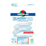 Quadra Med Master-Aid pleisters voor de gevoelige huid, 2 maten, 20 stuks, Pietrasanta Pharma