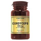 Premium Cordyceps 300 mg, 60 capsules, Cosmopharm
