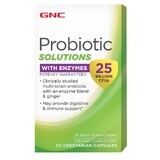 Probiotic Solutions met enzymen (424630), 30 capsules, GNC