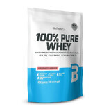 Pudra proteică 100% Pure Whey Strawberry, 454 g, BioTech USA