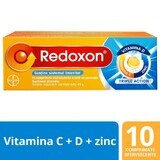 Redoxon Triple Action, vitamines pour un soutien immunitaire avancé, 10 comprimés, Bayer