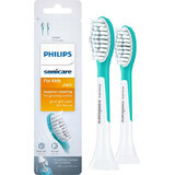 Navulling elektrische tandenborstel voor kinderen 7 jaar, 2 stuks, Philips Sonicare