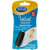 Velvet Smooth Express Pedi elektrische batterij navullingen, 2 stuks, Scholl