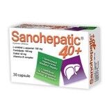 Sanohepatic 40+, 30 capsules, Natur Produkt