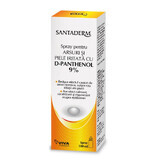 Santaderm spray voor brandwonden en geïrriteerde huid met Phatenol 9%, 100ml, Viva Pharma
