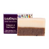 Savon 100% naturel à l'extrait de girofle et au thé noir, 90 g, Savonia