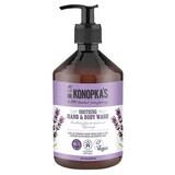 Verzachtende vloeibare zeep voor handen en lichaam, 500 ml, Dr. Konopkas
