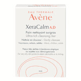 Savon solide relipidant pour les peaux sèches sujettes à la dermatite atopique ou aux démangeaisons XeraCalm AD, 100 g, Avène