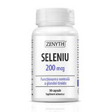 Selenium 200 mcg, 30 capsules, Zenyth