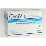 OmiVis steriele oogdoekjes voor perioculaire hygiëne met aloë vera en hyaluronzuur, 20 stuks, Omisan Farmaceutici
