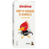 Magnesium en B-complex siroop met honing Dodino, 150 ml, Alevia