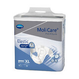 MoliCare Premium Elastic Incontinence Brief 6 PIC taille XL (165274), 14 pièces, Hartmann