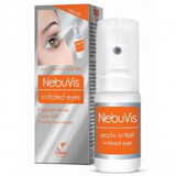 NebuVis micro-vernevelaar spray voor gerimpelde ogen met kattenkruid, 10 ml, Omisan Farmaceutici
