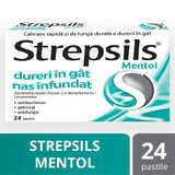 Strepsils Menthol, 24 comprimés, Reckitt Benckiser Healthcare