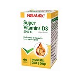 Super Vitamine D3 2000IU, 60 capsules, Walmark