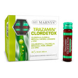 Integratore di clorofilla Trazamine Chlordetox, 20 fiale, Marnys