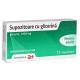 Supposte di glicerina per adulti, 12 supposte, Antibiotico SA