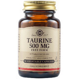 Taurine 500 mg, 50 capsules, Solgar