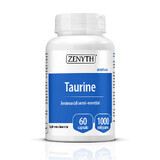 Taurine 1000 mg, 60 capsules, Zenyth