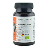 Ashwagandha 400 mg, 60 capsules, Republica Bio