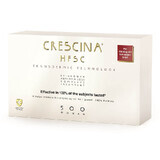 Complete behandeling Crescina Transdermic Re-Growth HFSC 500 WOMAN, 10 ampullen + 10 flacons, Labo