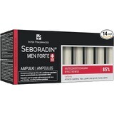 Behandeling voor mannen tegen haaruitval en haarverlies Seboradin Men Forte, 14 injectieflacons x 5,5 ml, Lara