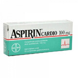 Aspirine Cardio 100mg, 30 comprimés, Bayer