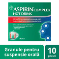 Aspirin Complex Hot Drink 500 mg/30 mg granules for oral suspension, 10 sachets, Bayer