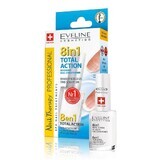 Total Action Nail Therapy Regenererende Behandeling 8IN1, 12 ml, Eveline Cosmetics