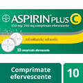 Aspirin Plus C 400 mg/240 mg, 10 effervescent tablets, Bayer