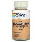 Ultra Zeaxanthine 6 mg Solaray, 30 capsules, Secom