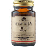 Vitamine D3 1000 IE 25 mcg, 90 tabletten, Solgar