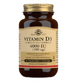 Vitamine D3 4000 IE, 60 capsules, Solgar