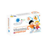 Vitamine C met propolis voor kinderen, 30 tabletten, Helcor