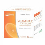 Starkes Vitamin C 1000mg, 20 Portionsbeutel, Aesculap