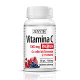 Premium Vitamine C met granaatappel, bioflavonoïden en resveratrol 1000 mg, 30 capsules, Zenyth
