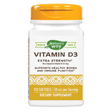 Vitamine D3 2000 IE Nature's Way, 120 capsules, Secom