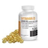 Vitamine D3 2000 IE, 120 capsules, Bronson Laboratories