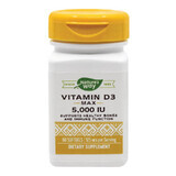 Vitamine D3 5000 IE Nature's Way, 60 capsules, Secom