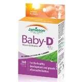Vitamine D3 Kinderdruppels 400 IE, 11,7 ml, Jamieson