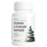 Vitaminen en mineralen, 40 tabletten, Alevia