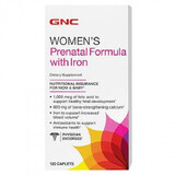 Women`s Prenatal Formula met ijzer (286322), 120 tabletten, GNC