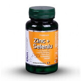 Zink, Selenium met natuurlijke vitamine C, 60 capsules, DVR Pharm