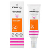 Crema solare antirughe SPF 50 Protezione del viso, 50 ml, Sophieskin